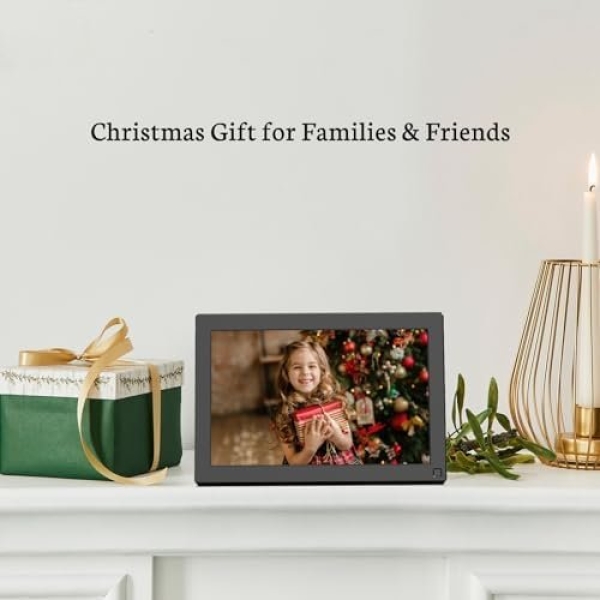 BSIMB 32GB 10.1 Inch WiFi Digital Photo Frame, Smart Digital Picture Frame - Image 4