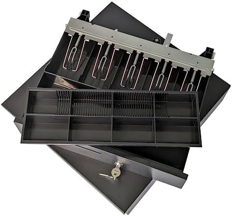 ADD Cash Drawer 16"x16.5"x4" POS Cash Box with Cash Register Till Tray - Image 5