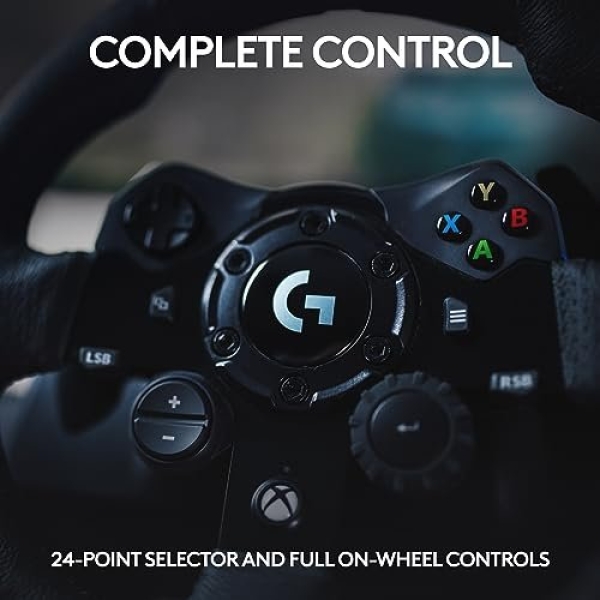 Logitech G923 Racing Wheel and Pedals for Xbox Series X|S, Xbox One and PC - Image 5