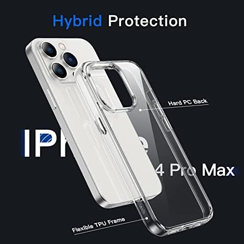 JETech Case for iPhone 14 Pro Max 6.7-Inch, Non-Yellowing Shockproof Phone - Image 3