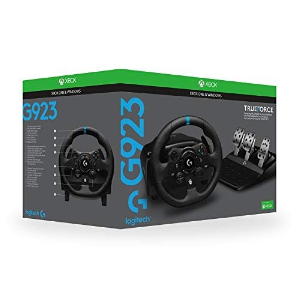 Logitech G923 Racing Wheel and Pedals for Xbox Series X|S, Xbox One and PC - Image 10