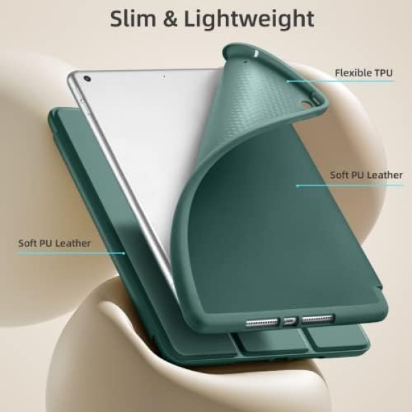 Akkerds Case Compatible with iPad 10.2 Inch 2021/2020 iPad 9th/8th Generation - Image 5