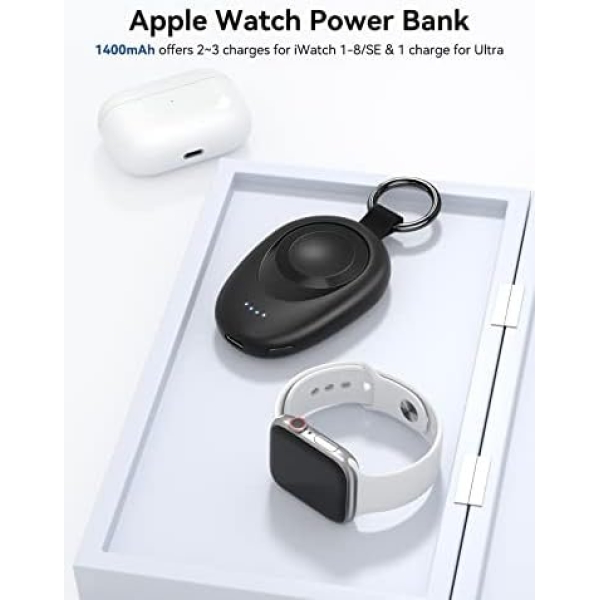 GagaKing for Apple Watch Charger, Portable iWatch Charger Wireless Magnetic - Image 3