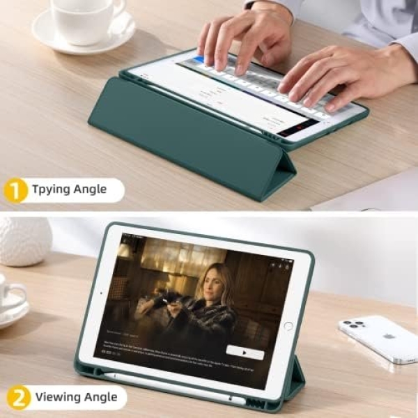 Akkerds Case Compatible with iPad 10.2 Inch 2021/2020 iPad 9th/8th Generation - Image 6