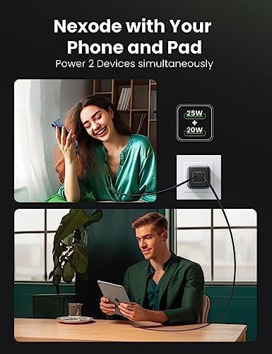 UGREEN 45W USB C Charger, Nexode GaN Dual Foldable PPS Charger Block Support - Image 3