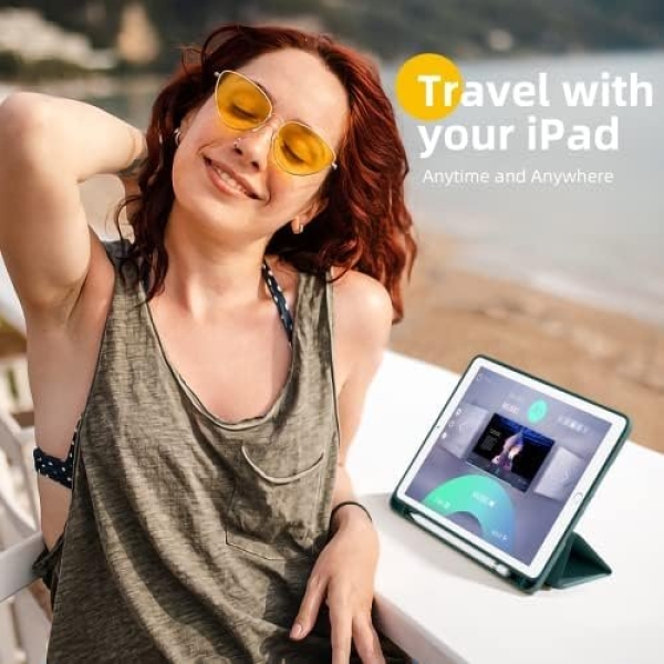 Akkerds Case Compatible with iPad 10.2 Inch 2021/2020 iPad 9th/8th Generation - Image 2