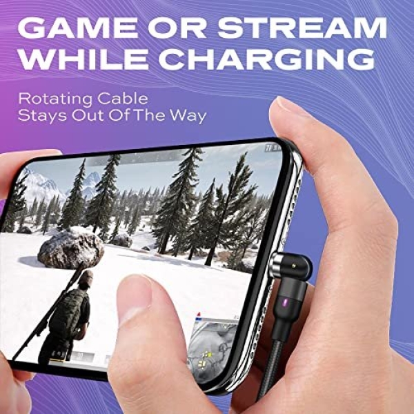 STATIK 360 Magnetic Phone Charger | USB to USB C Cable, Micro-USB, Magnetic - Image 5