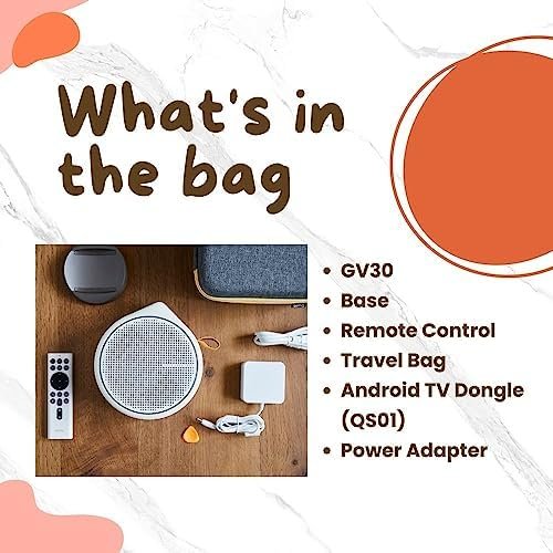 BenQ GV30 LED Portable Ceiling Projector with 135˚ Rotating Angle Projection - Image 4