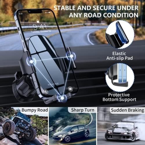 Miracase Upgraded-2nd Generation Universal Phone Holder for Car, Air Vent Car - Image 2